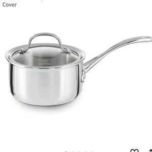 MWT Calphalon Tri-Ply Silver 1.5 qt Sauce Pan/ Lid